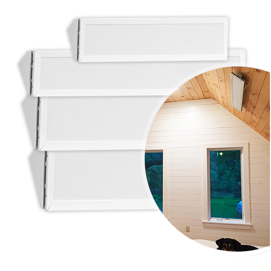 Cove heater for home yoga and exercise