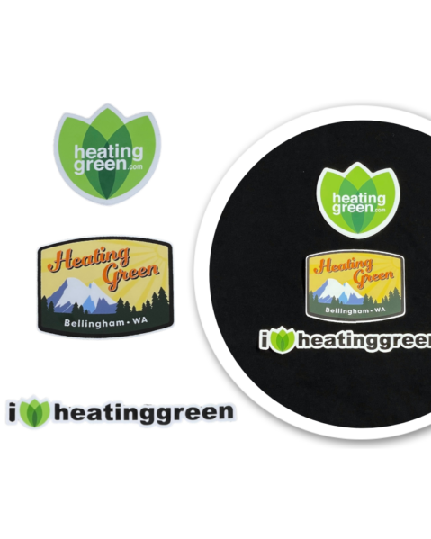 Heating Green Sticker Pack