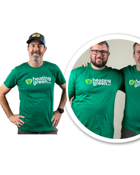 Heating Green T-shirt