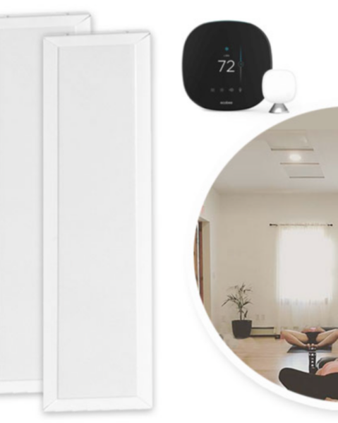 Home Yoga Cove Heater Package 100 sq. ft.