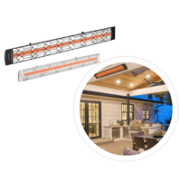 Infratech Motif Collection - laser cut decorative fascia's for the Infratech C and CD Series heaters.