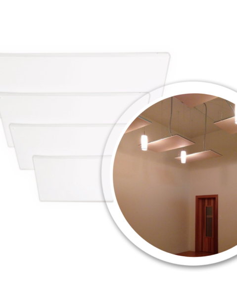 SolaRay-D heater - drop ceiling mount/suspended